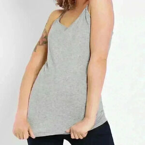 Motherhood Maternity Clip Down Nursing Cami - Heather Grey - S